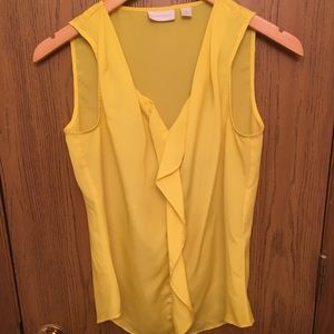 NY&Co yellow blouse